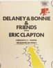 1970 Delaney & Bonnie & Friends with Eric Clapton Boston Tea Party Poster Fine 57