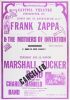 1974 Frank Zappa & The Mothers of Invention Capitol Theatre Poster Near Mint 89