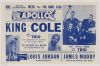 1952 Nat King Cole The Ravens The Apollo Theater New York Handbill Mint 91
