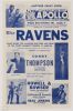 1952 Nat King Cole The Ravens The Apollo Theater New York Handbill Mint 91 - 2