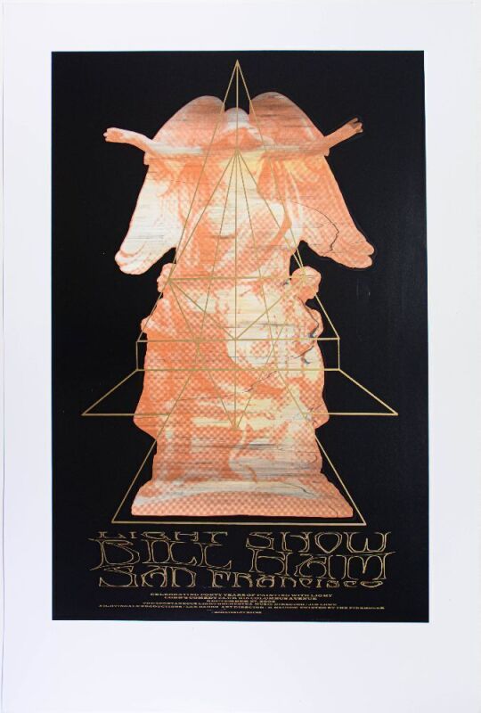 2005 Stanley Mouse Bill Ham's Light Show 40th Celebration Cobb's Comedy Club Poster Near Mint 89