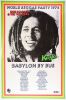 1978 Bob Marley & the Wailers Babylon By Bus Tour Poster Near Mint 83