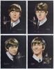 1964 The Beatles Portrait Set by Nicholas Volpe Posters Excellent 75