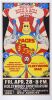 1972 The Faces Rod Stewart Fleetwood Mac The Hollywood Sportatorium Pembroke Pines Cardboard Poster Near Mint 85