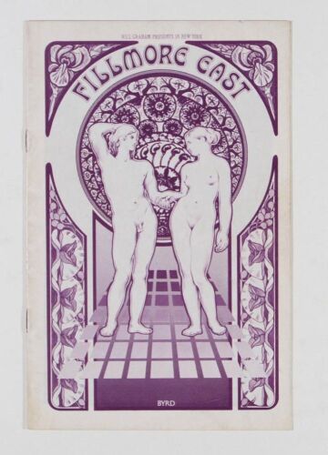 1970 Canned Heat Allman Brothers Band Fillmore East Program Excellent 79