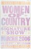 2006 Women of Country Grand Ole Opry Hatch Show Print Poster Near Mint 83