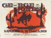 2006 George Jones Lucinda Williams Paramount Theatre & Arlington Theatre LE Signed PHF Poster Excellent 75