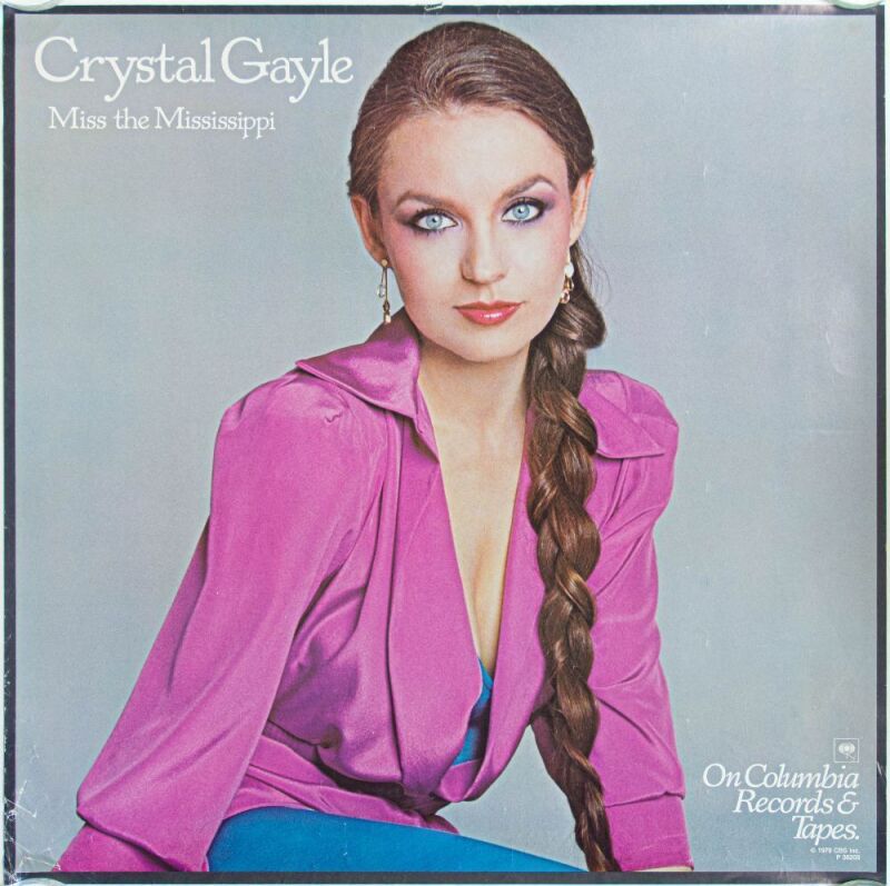 1979 Crystal Gale Miss the Mississippi Promotional Poster Extra Fine 65