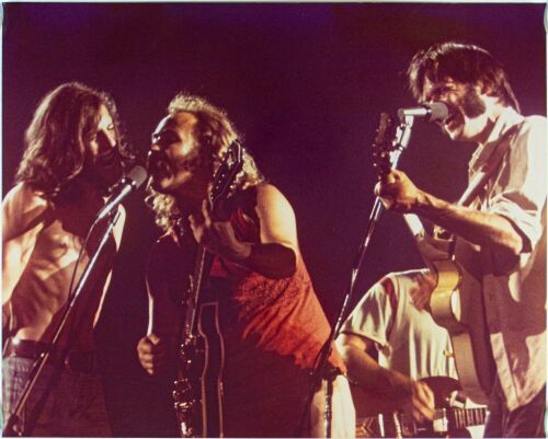 Crosby Stills Nash & Young Performance Photograph