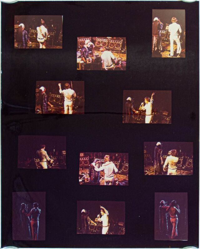 Bob Weir Performance Negative Enlargements Sheet