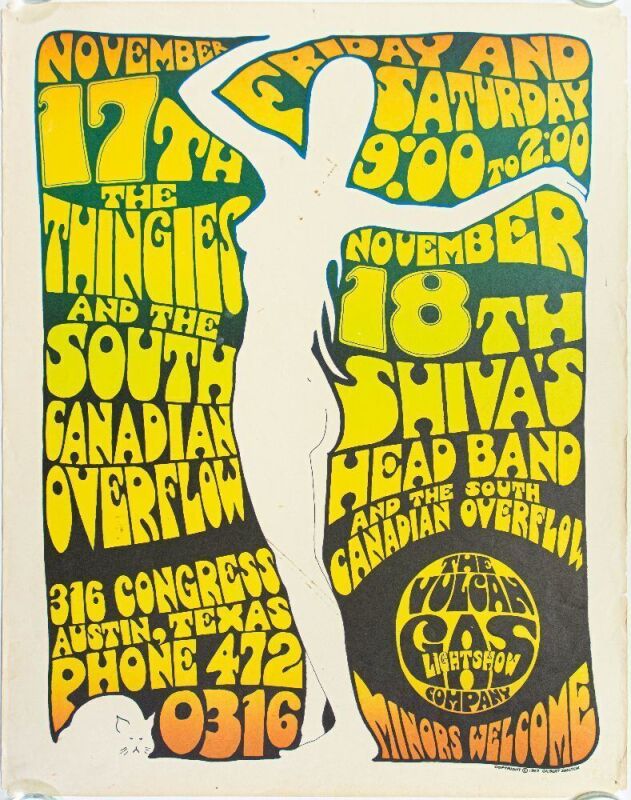 1967 VG-4 Thingies Vulcan Gas Company Poster Extra Fine 65