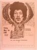 1970 Jimi Hendrix Experience Milwaukee Auditorium Poster MOUNTED
