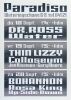 1975 Thin Lizzy The Paradiso Amsterdam Poster Mint 91