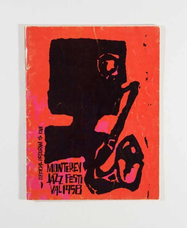1958 Billie Holiday Dizzy Gillespie Louie Armstrong The First Annual Monterey Jazz Festival Program Extra Fine 61
