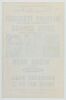 1963 Maynard Ferguson Chris Connor Herbie Mann Carnegie Hall New York Handbill Excellent 79 - 2