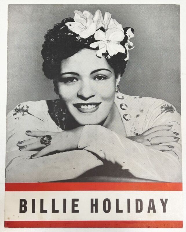 1948 Billie Holiday Carnegie Hall New York Program Extra Fine 69