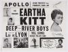 1953 Eartha Kitt Dakota Staton The Apollo Theater New York Flyer Mint 95