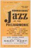 1956 Ella Fitzgerald Gene Krupa Jazz at the Philharmonic The Kiel Opera House St. Louis Flyer Near Mint 89
