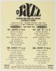 1969 Aretha Franklin Duke Ellington The Schaefer New York Jazz Festival Downing Stadium Flyer Near Mint 87