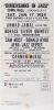 1959 Carmen McRae The Ahmad Jamal Trio Dimensions In Jazz Town Hall New York Ticket Order Form Mailer Extra Fine 65