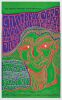 1967 BG-45 Grateful Dead The Doors Fillmore Auditorium Postcard Mint 90