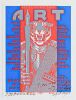 1986 Maria Muldaur Artist Rights Today Signed Moscoso, Kelley, and Mouse Handbill Mint 90