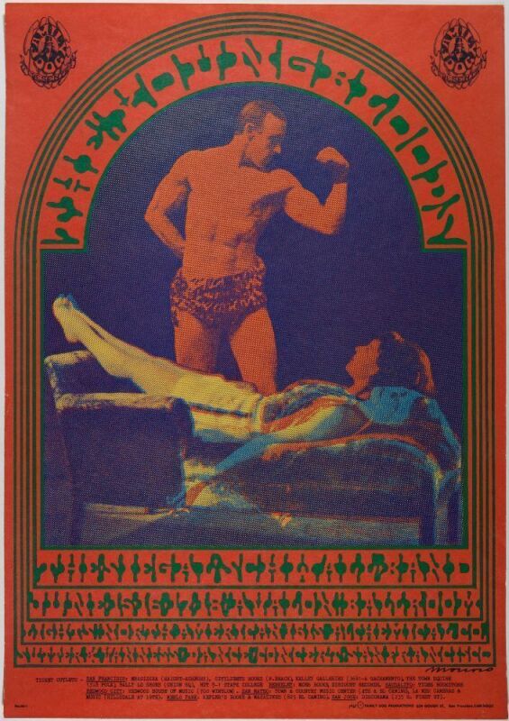 1967 FD-66 The Youngbloods Avalon Ballroom Poster Near Mint 83