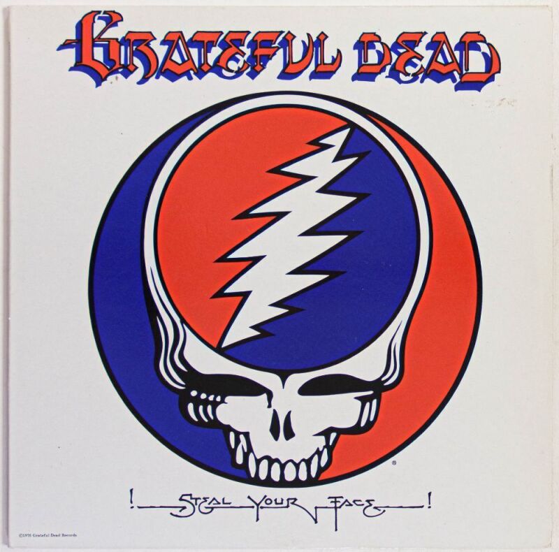 1976 Grateful Dead Steal Your Face UK Release Vinyl LP Record