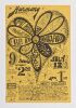 1968 Iron Butterfly Creedence Clearwater Revival Harmony Benefit Cow Palace Handbill Near Mint 83