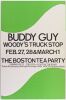 1969 Buddy Guy Boston Tea Party Poster Mounted
