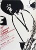 1984 Clarence Clemons & The Red Bank Rockers Sir Morgan's Cove Worcester Poster Excellent 73