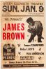 1966 James Brown The Queen Elizabeth Theatre Vancouver Poster Fine 59