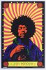 2010 Jimi Hendrix Pyramid International Hendrix Estate Headshop Poster Near Mint 87