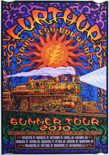 2010 Furthur Summer Tour Poster Excellent 77