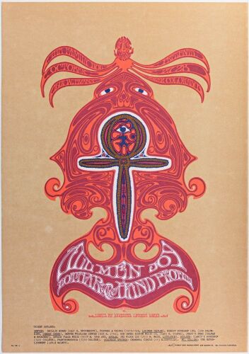 1967 FD-D8 Allmen Joy 1601 West Evans Street Denver Poster Mint 91