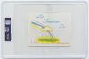 1969 Let Sunshine Do The Brotherhood of Eternal Love Orange Sunshine LSD Distribution Card Signed by Tim Scully PSA/DNA Certified