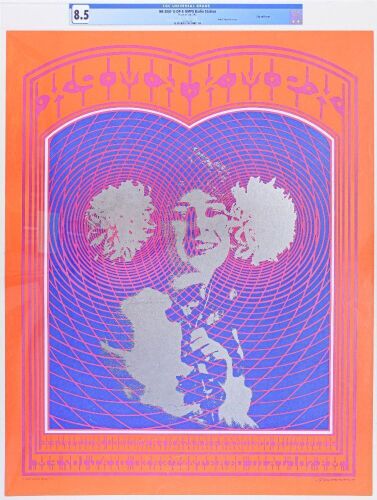 1967 NR-20 KMPX Radio Station Advertisement San Francisco Multiplex Poster CGC 8.5