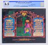 1968 BG-133 Grateful Dead The Who Fillmore West Postcard CGC 6.5