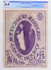 1966 FD-17 Jefferson Airplane The Great Society Avalon Ballroom Handbill CGC 4.0