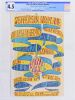 1966 AOR-2.87 Jefferson Airplane Turn On Strike Benefit Fillmore Handbill CGC 4.5
