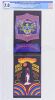 1968 BG-123 & 124 Frank Zappa B.B. King Janis Joplin Big Brother Winterland & Fillmore Double Postcard CGC 7.0