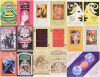 Lot of 9 Double Bill Graham Postcards
