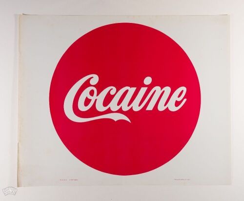 1970 Cocaine Headshop Poster Extra Fine 69