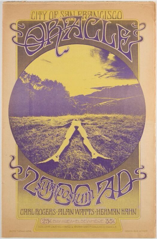 1968 San Francisco Oracle Issue 12 Final Issue Newspaper Near Mint 83