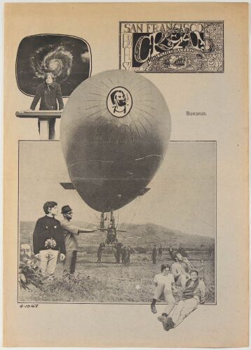 1967 San Francisco Daily Cream Vol. 1 Underground Newspaper Near Mint 85