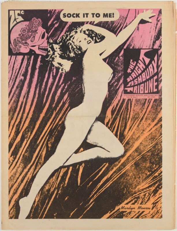 1968 Haight Ashbury Tribune Vol. 2 No. 7 Underground Newspaper Near Mint 85