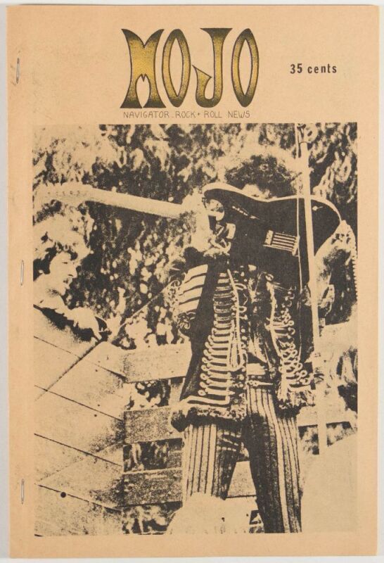 1967 Jimi Hendrix Mojo Navigator Rock and Roll News Zine Vol. 2 No. 2 Near Mint 87
