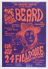 1966 BG-19 Michael McClure The Beard Fillmore Auditorium Signed Wilson Poster Excellent 73
