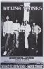 1969 BG-201 Rolling Stones Oakland Coliseum RP3 Signed Tuten Poster Near Mint 83