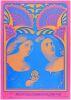 1967 FD-59 Iron Butterfly Chambers Brothers Avalon Ballroom Signed Moscoso Poster Near Mint 89